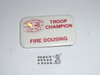 1985 National Jamboree Fire Dousing Troop Champion Button