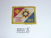 1977 National Jamboree Hat Patch, Used