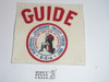 1957 National Jamboree Felt Guide Patch