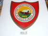 1953 National Jamboree Shield Shaped Placque