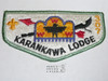 Order of the Arrow Lodge #307 Karankawa s31 Flap Patch