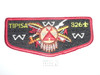Order of the Arrow Lodge #326 Tipisa s8 Flap Patch