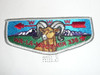 Order of the Arrow Lodge #336 Wa-La-Moot-Kin s9 Flap Patch