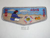 Order of the Arrow Lodge #436 Ashie S26 Council 75th Anniv Flap Patch - Scout