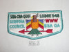 Order of the Arrow Lodge #548 Sha-Cha-Quoi s15 Flap Patch