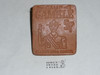Camp Gamble Leather Neckerchief Slide, St. Louis Council