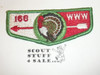 Order of the Arrow Lodge #168 Unalachtigo s1a Flap Patch
