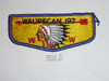 Order of the Arrow Lodge #197 Waupecan s7b Flap Patch