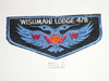 Order of the Arrow Lodge #478 Wisumahi s2 Flap Patch