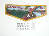 Order of the Arrow Lodge #511 Canaku s3 Flap Patch