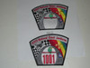 2005 National Jamboree JSP - Rainbow Council, set of 2