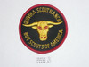 Quivira Scout Ranch Patch, black twill