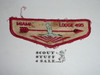 Order of the Arrow Lodge #495 Miami f1 First Flap Patch, well used