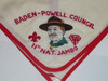 1985 National Jamboree Baden Powell Council Contingent Neckerchief