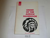 1978 Order of the Arrow Handbook, 3-78 Printing