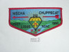 Order of the Arrow Lodge #212 Nischa Chuppecat s7 1990 NOAC Host Lodge Flap Patch - Boy Scout