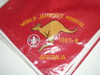 1987-1988 Boy Scout World Jamboree Embroidered Neckerchief