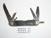 Boy Scout Knife, Camillus Manufacturer, Used and missing emblem, BS002