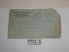 1929 World Jamboree, Letter Home from USA/BSA Contingent Member on Contingent Stationary, with envelope