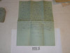 1929 World Jamboree, Letter Home from USA/BSA Contingent Member on Contingent Stationary, with envelope
