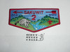 Order of the Arrow Lodge #2 Sakuwit s6 Flap Patch