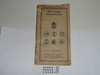 Lefax Boy Scout Fieldbook Insert, Merit Badge Requirements, 1931, Official BSA