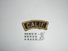 CALIF Blue and Gold State Strip, Cub Scout, sewn