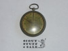 1920s official boys scout compass, no locking screw, does not tell direction, lens discolord