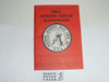 1957 National Jamboree NRA Junior Rifle Handbook (53 pages) plus paperwork from NRA display at Jamboree