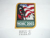 National Order of the Arrow Conference (NOAC), 2002 Patch