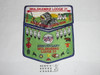 Order of the Arrow Lodge #21 Wulakamike 1998 NOAC 25th Anniv s16+x2 2 piece Flap Patch Set