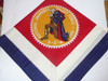 1950 National Jamboree Neckerchief, lite use