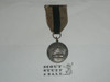 Silver Moccasin Trail Medal, OH, Silver color