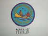 Vintage Survivor Turkey Run Canoe Trip Travel Souvenir Patch