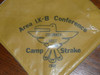 Order of the Arrow Area IX-B (9B) 1960 Conference Neckerchief, Camp Strake