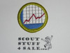 American Business - Type J - Fully Embroidered Merit Badge with Scout Stuff backing (2002-current)