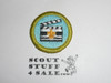 Cinematopgraphy - Type H - Fully Embroidered Plastic Back Merit Badge (1972-2002)