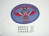 Ahwahnee Scout Reservation twill patch, 1971 Ahwahnee Wilderness