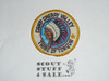 Camp Cherry Valley Tribe of Torqua Patch, wht twill w/yel bdr, sewn