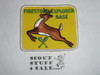 Firestone Explorer Base Patch, Resica Falls Scout Reservation, with canoe paddles