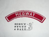 MEDWAY Red and White Community Strip
