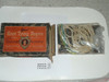 1950's Boy Scout Knot Tying Ropes, used with materials in original box