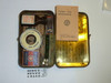 1930's Boy Scout Johnson and Johnson First Aid Tin, WIth Contents, Wear to Tin #2
