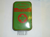 1930's Boy Scout Johnson and Johnson First Aid Tin, No Contents, lite Wear to Tin #8