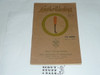 Leatherworking Merit Badge Pamphlet, Type 3, Tan Cover, 2-35 Printing