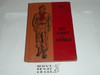 Art Library Bound Merit Badge Pamphlet, Type 6, Picture Top Red Bottom Cover, 3-55 Printing