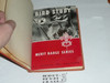 Bird Study Library Bound Merit Badge Pamphlet, Type 6, Picture Top Red Bottom Cover, 10-57 Printing