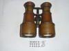1910's Official Boy Scout Field Glasses, made of brass