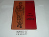 Metalwork Library Bound Merit Badge Pamphlet, Type 6, Picture Top Red Bottom Cover, 5-54 Printing