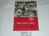 Animal Industry Merit Badge Pamphlet, Type 6, Picture Top Red Bottom Cover, 7-61 Printing